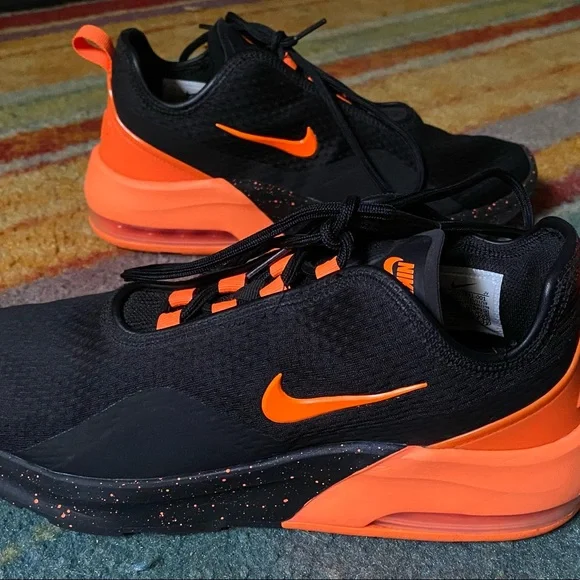 Nike air max 2, US size 8 UK size 7. Black and orange Amazon.com | Nike Air Max 270 Little Kids main image 3
